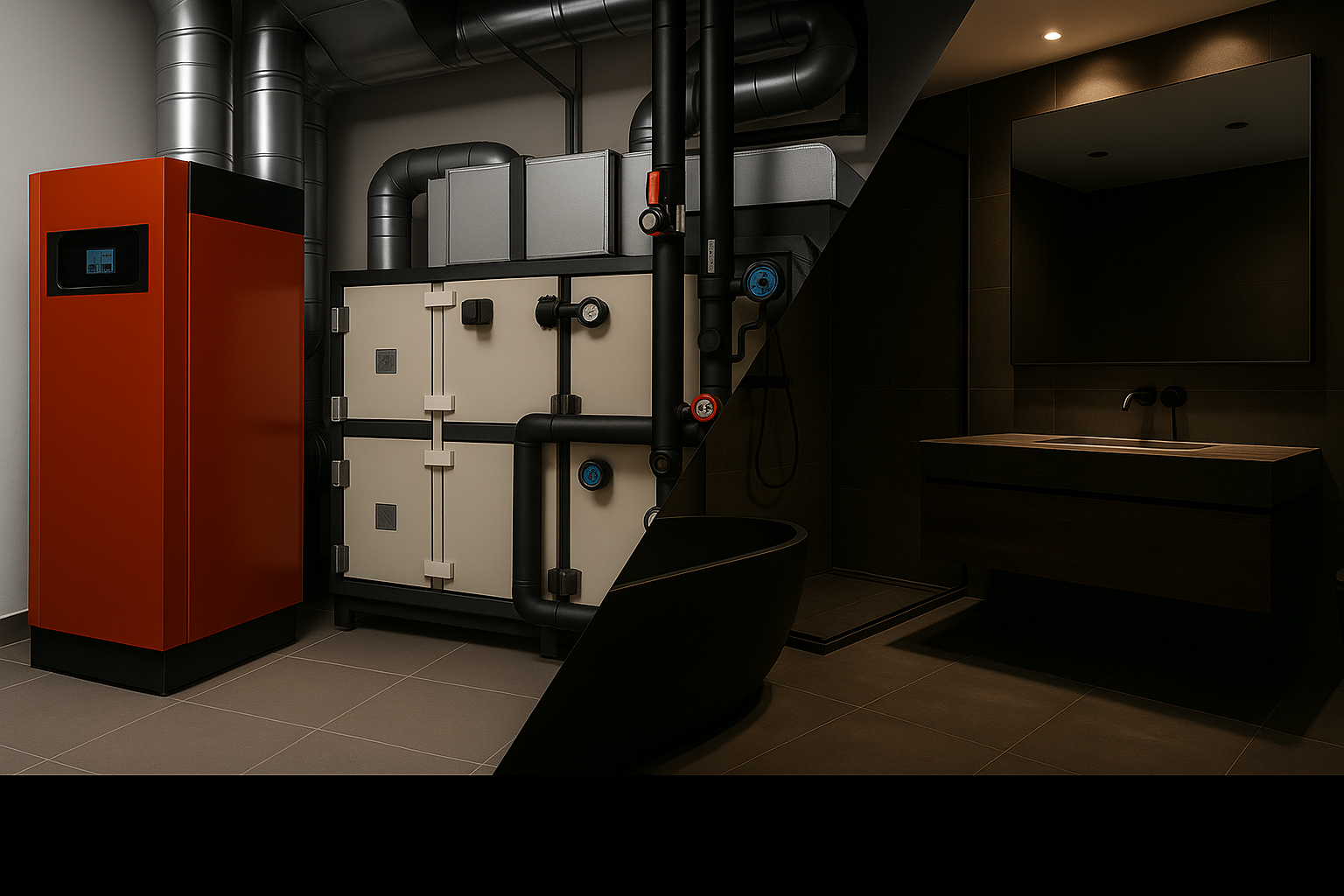 Heizungs- und Lüftungsanlage